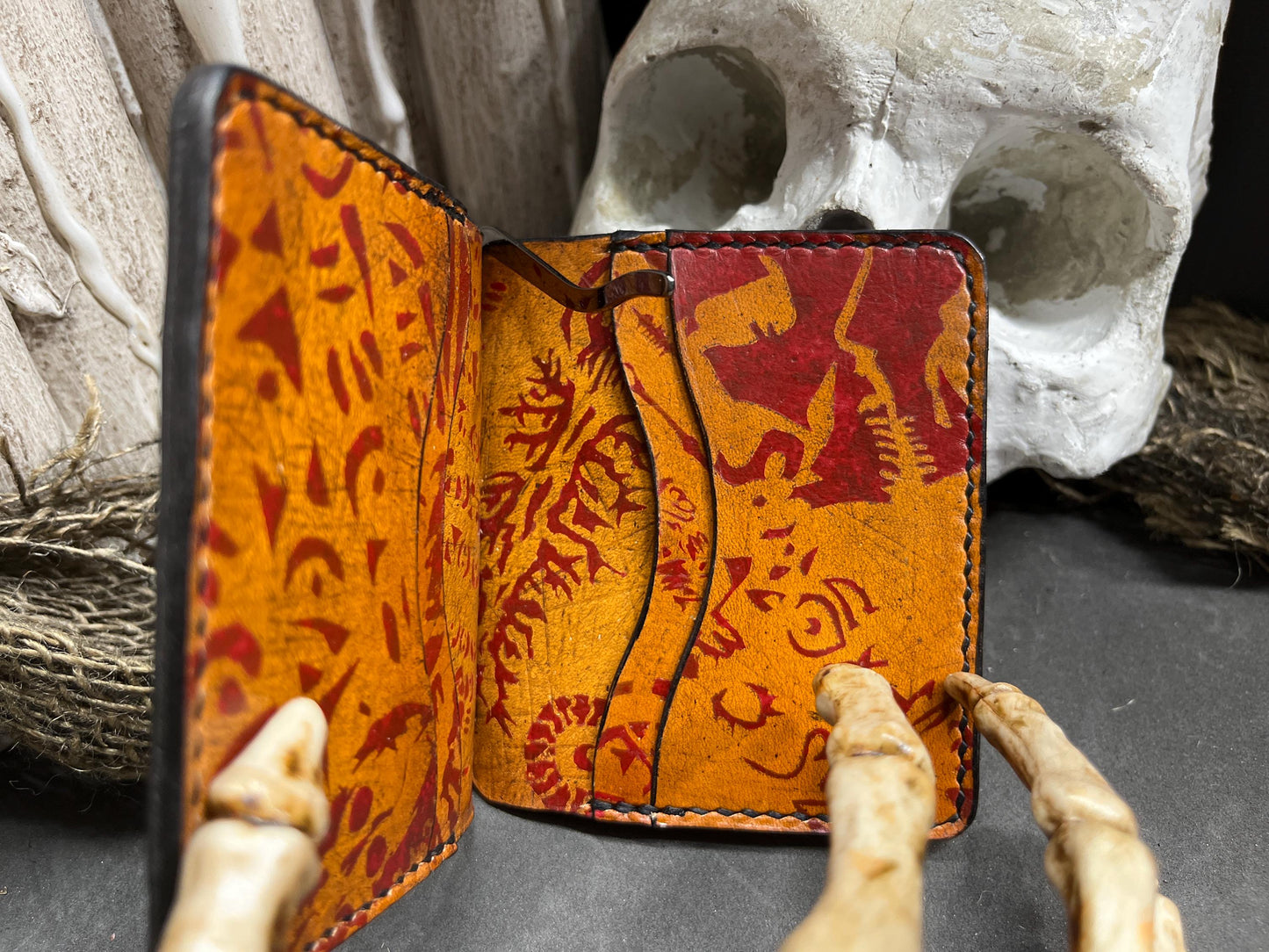 Book of the Dead Money Clip Wallet