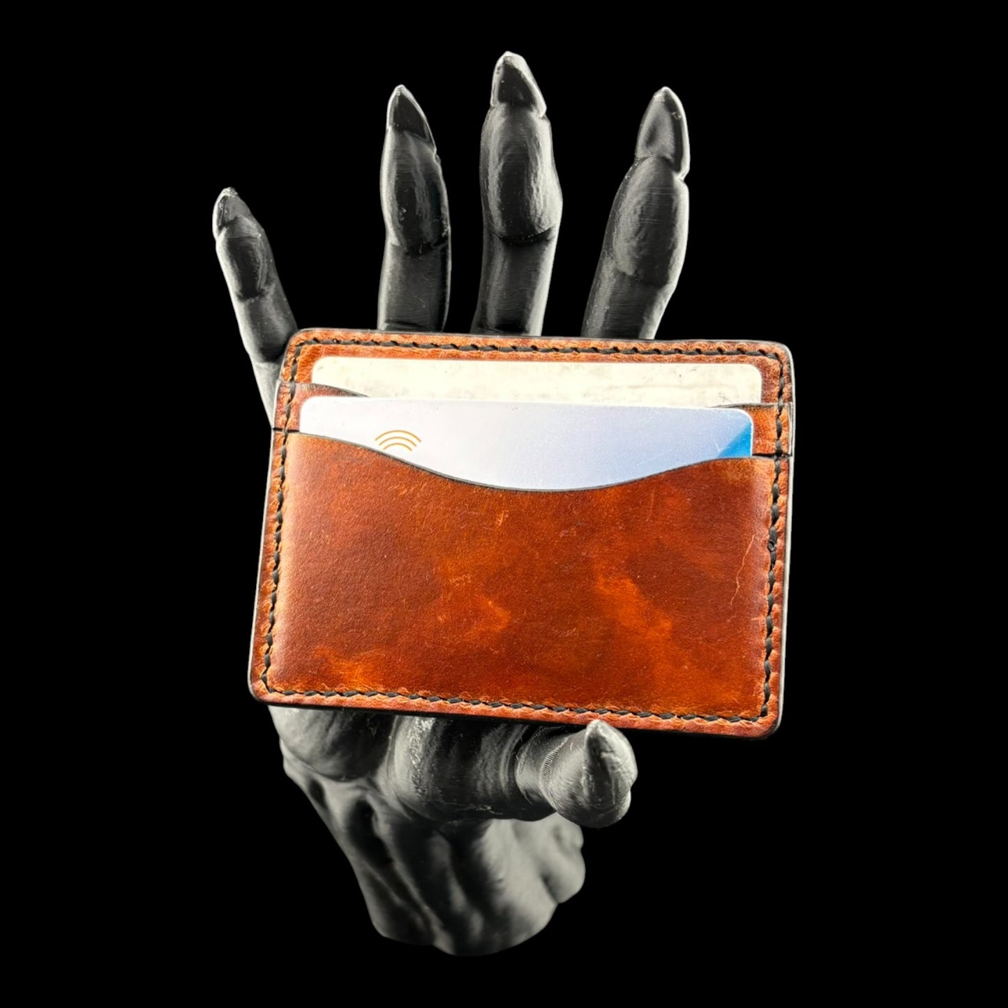 Mahogany Card Wallet