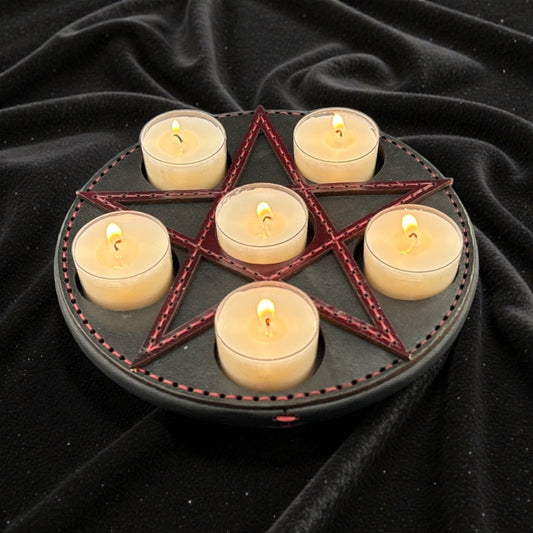 Pentagram Tea Light Holder