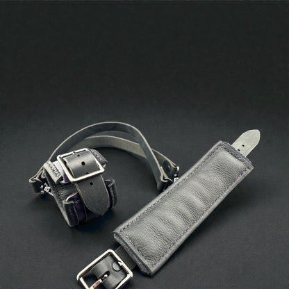 Deluxe Leather Handcuffs (Pair)