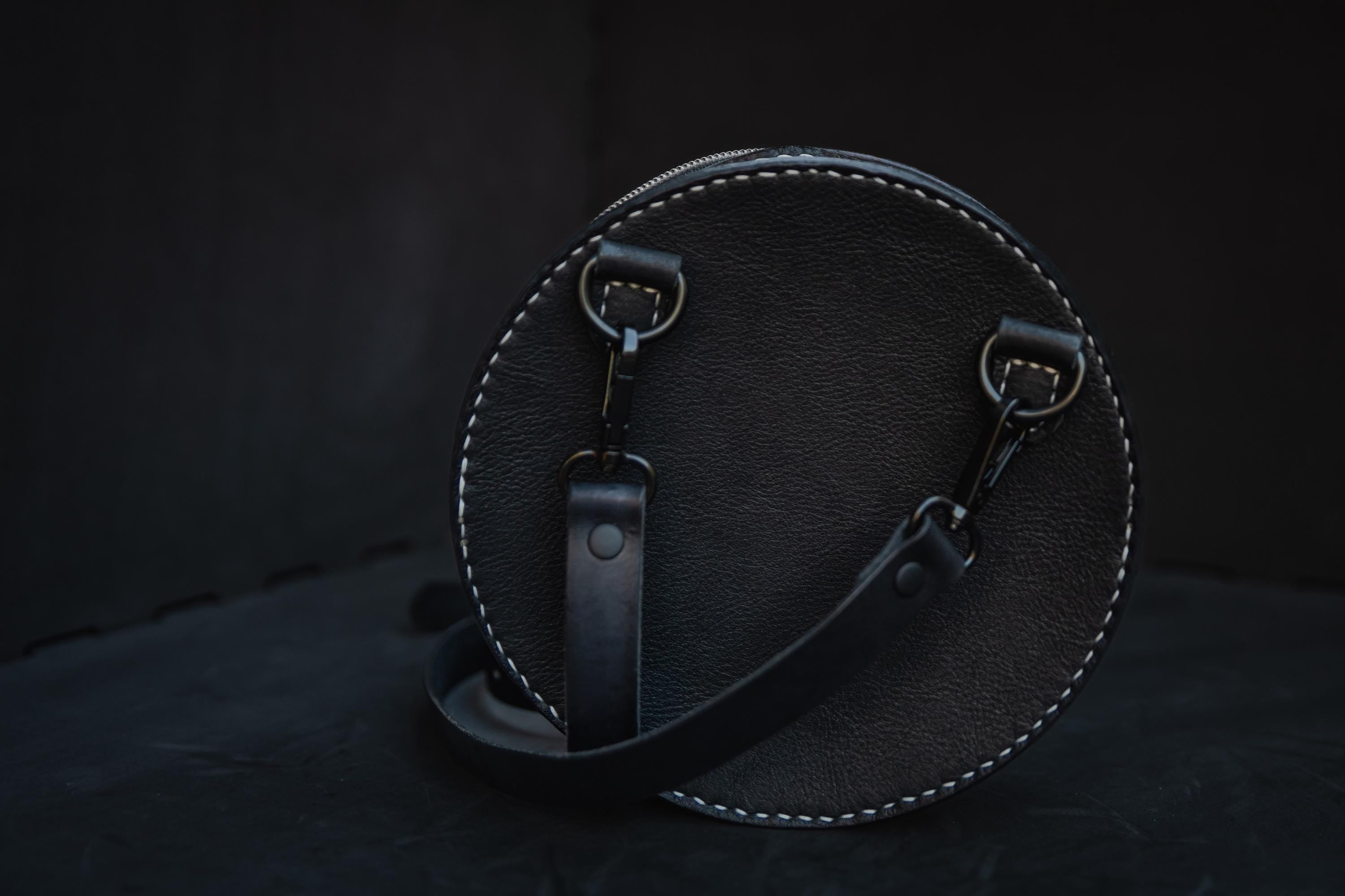 Black Phillip Crossbody Bag