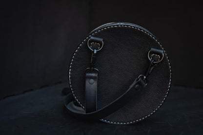 Black Phillip Crossbody Bag