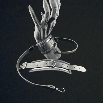 Deluxe Leather Handcuffs (Pair)