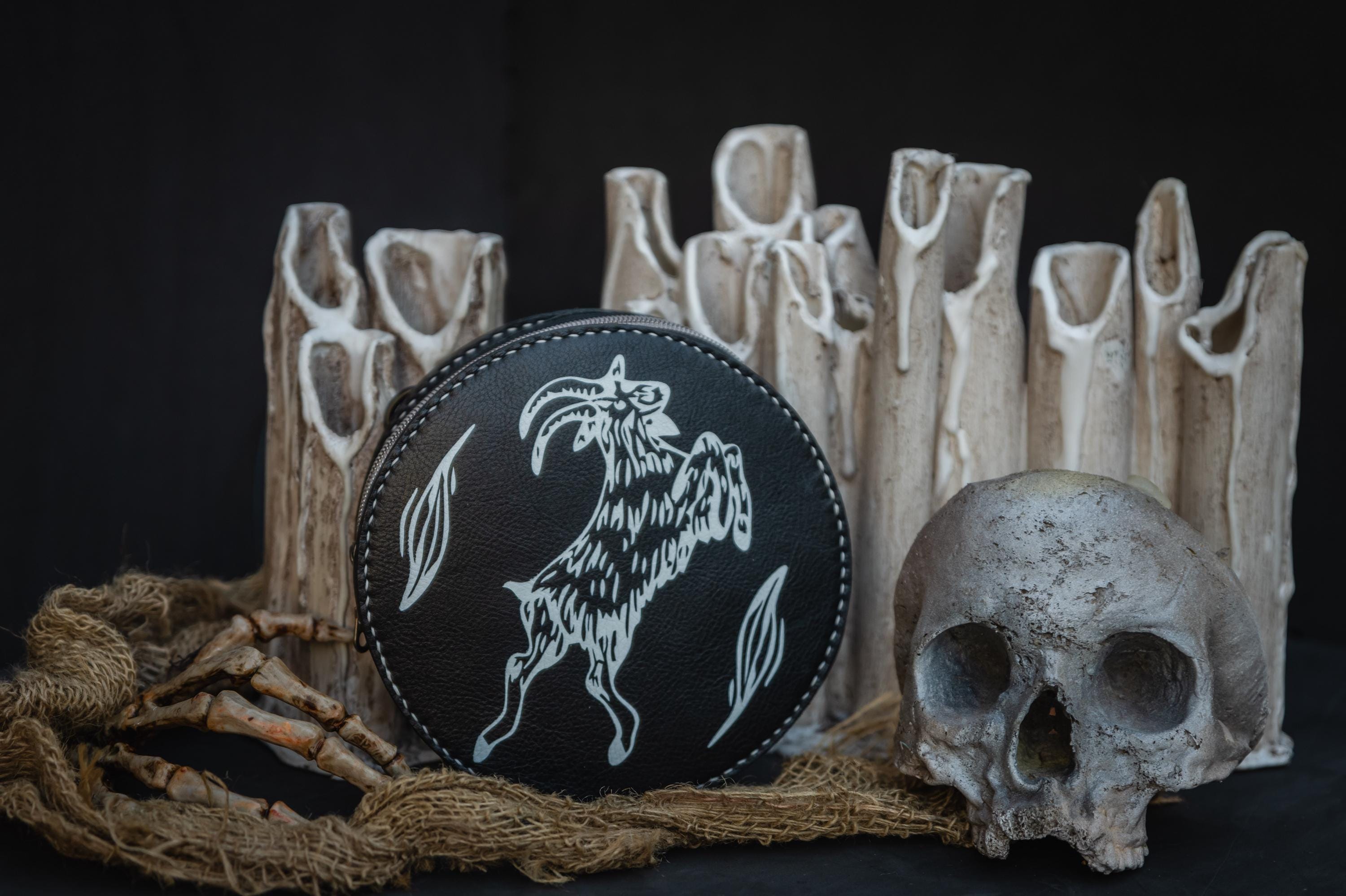 Black Phillip Crossbody Bag