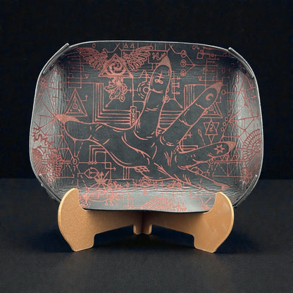 Grasp of the Occult Leather Valet Tray