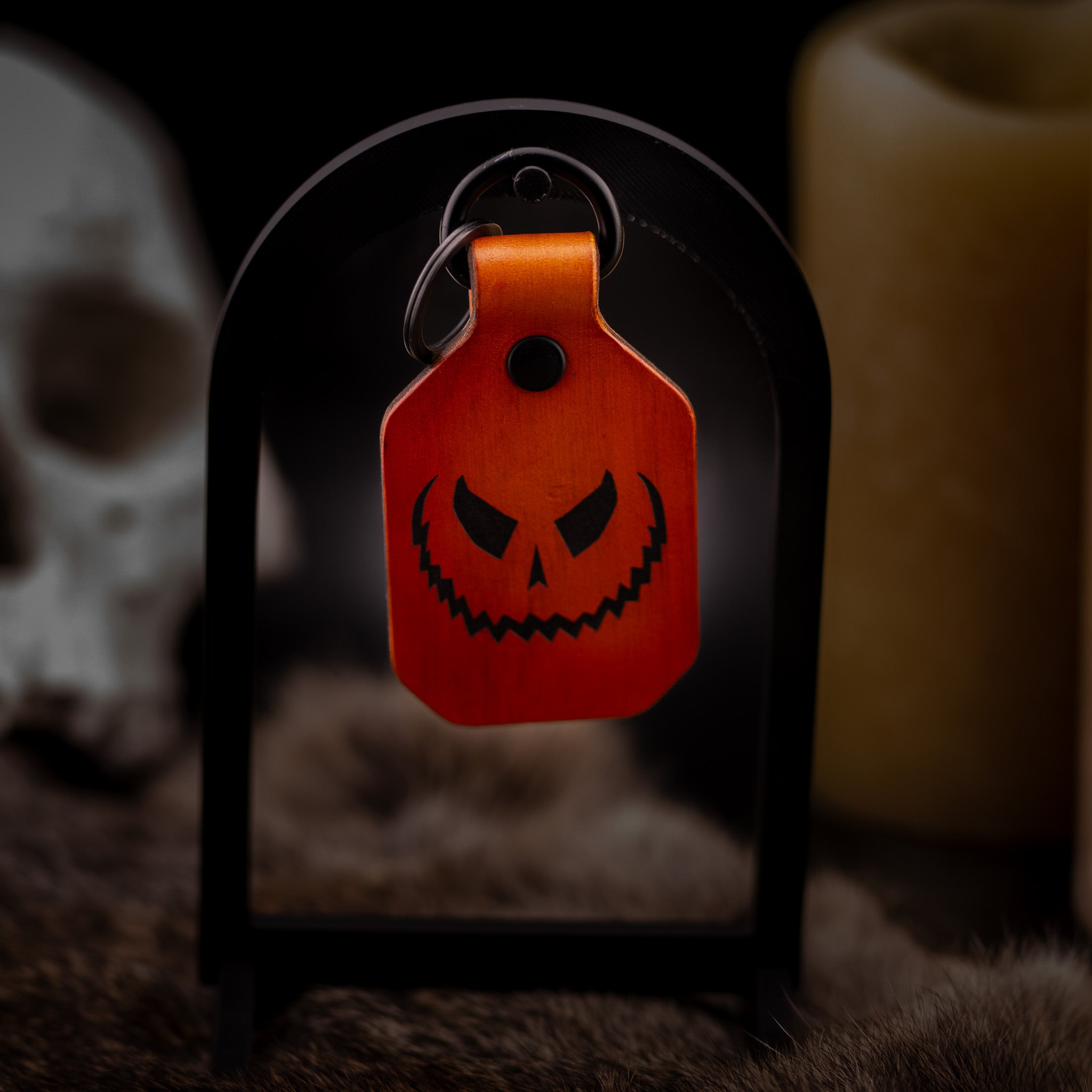 Jack o' Lantern Keyring