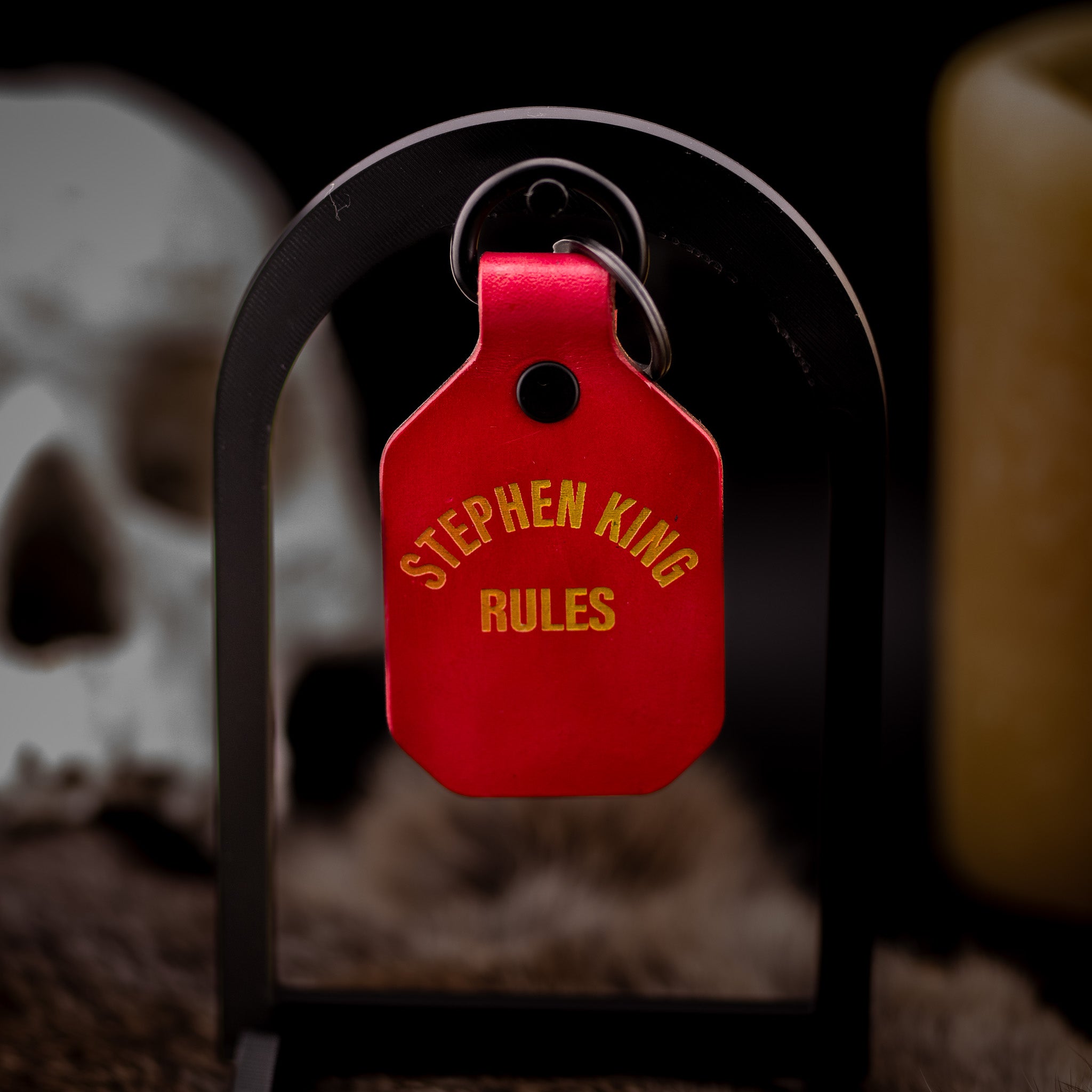 Stephen King Rules Keyring