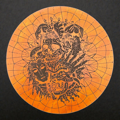 Beautiful Death Leather Turntable Pad