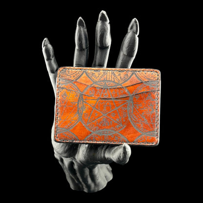 Occult Symbols Card Wallet