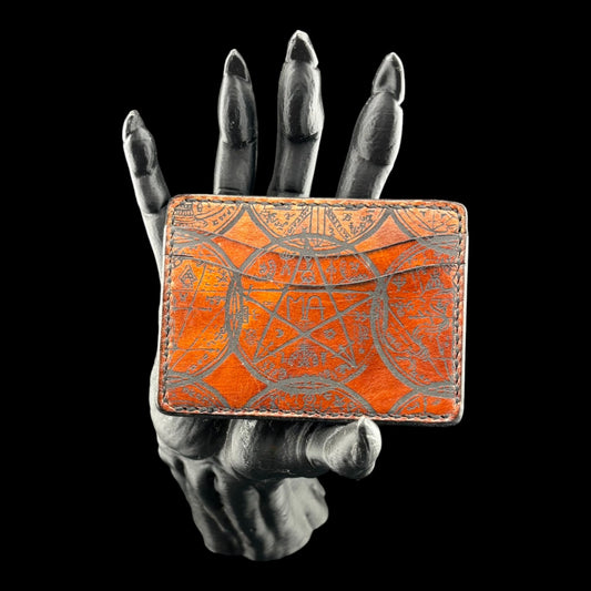 Occult Symbols Card Wallet
