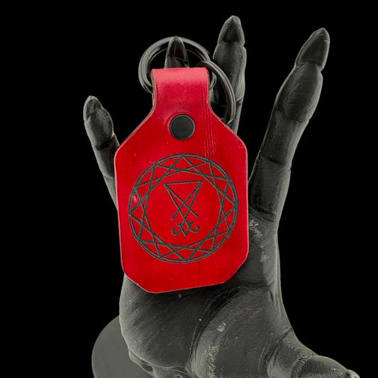 Sigil of Lucifer Keyring