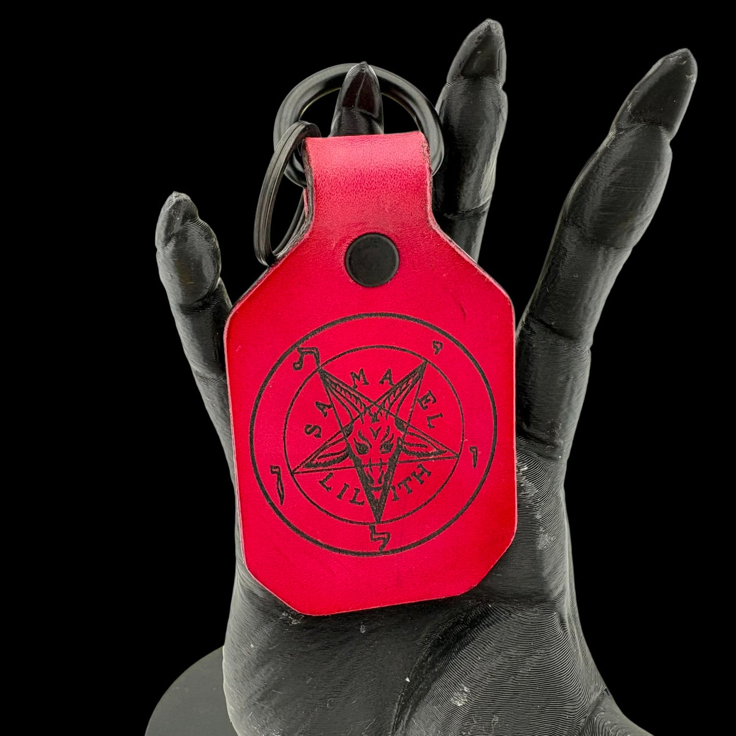 Sigil of Baphomet (Samael Lilith) Keyring