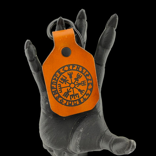 Vegvisir Viking Compass Keyring