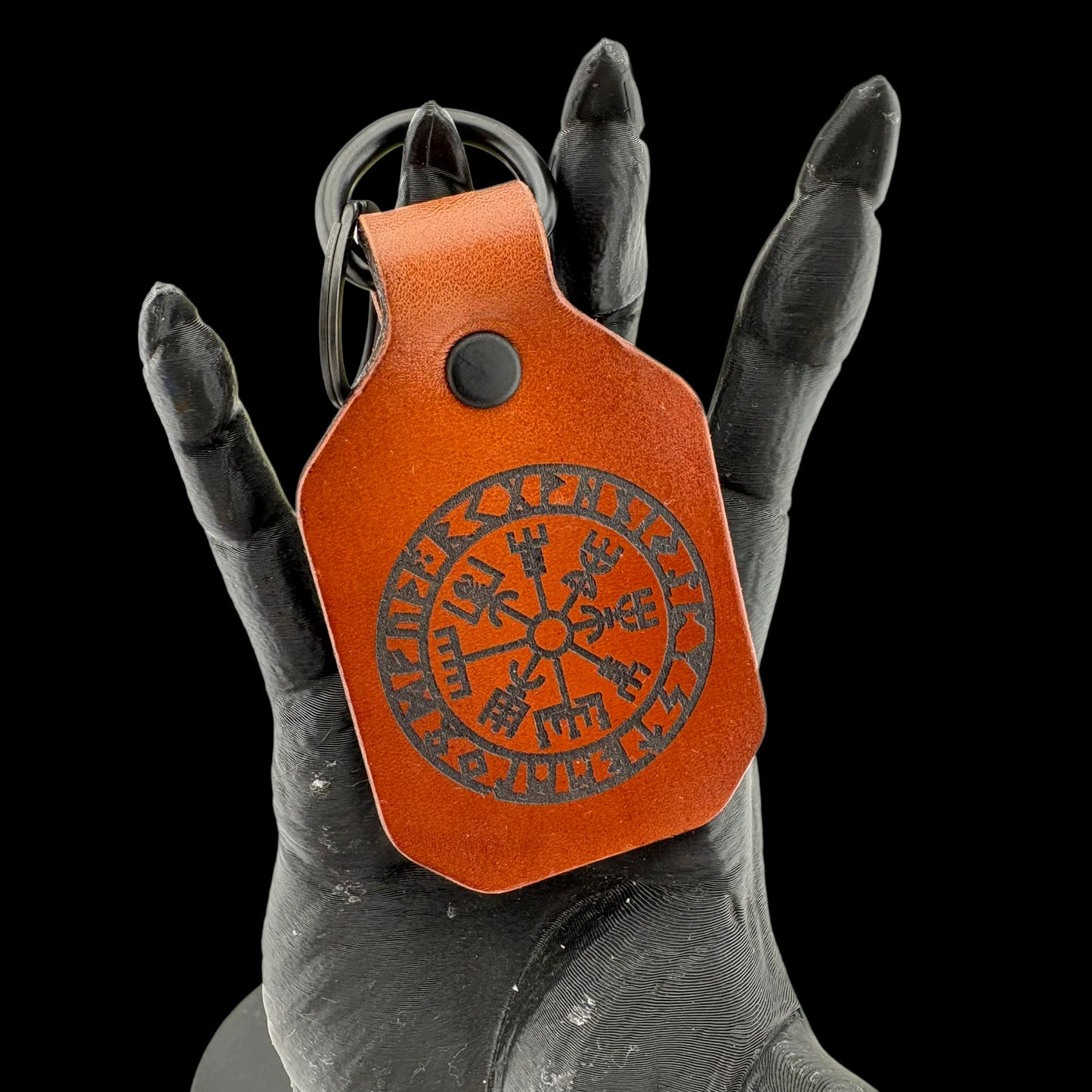 Vegvisir Viking Compass Keyring