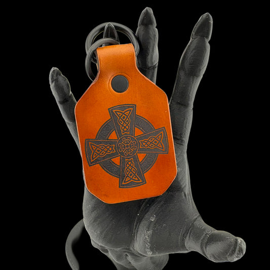 Celtic Cross Keyring