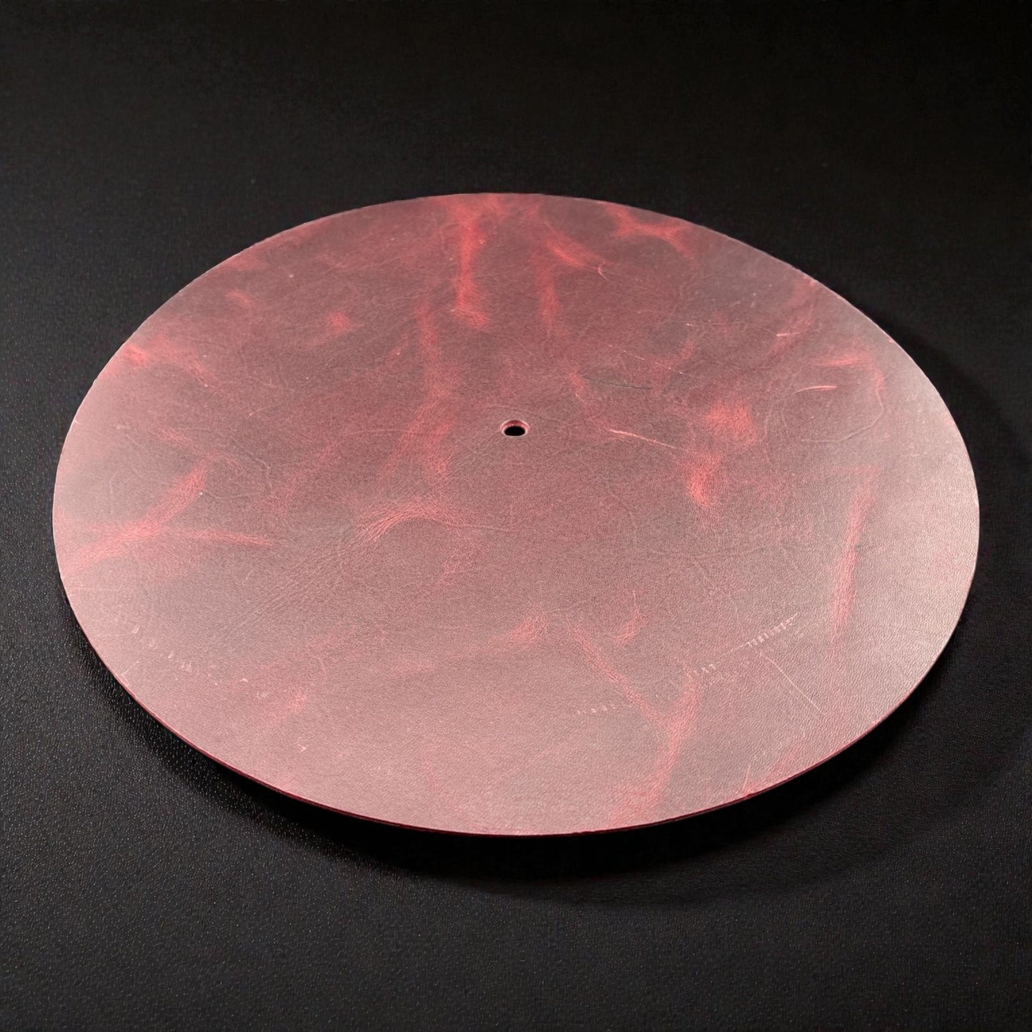 Leather Turntable Pad