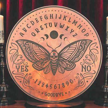 Ouija Board Leather Turntable Pad