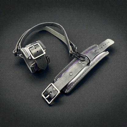 Deluxe Leather Handcuffs (Pair)