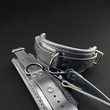 Deluxe Leather Handcuffs (Pair)