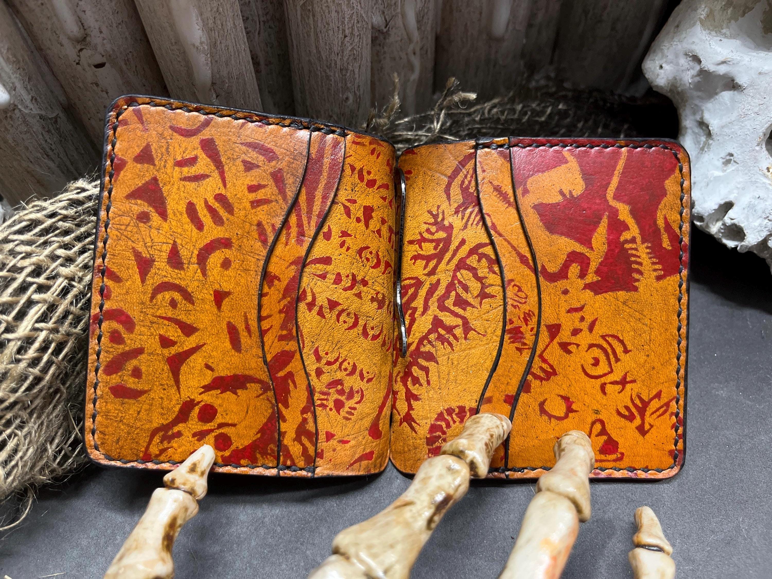 Book of the Dead Money Clip Wallet