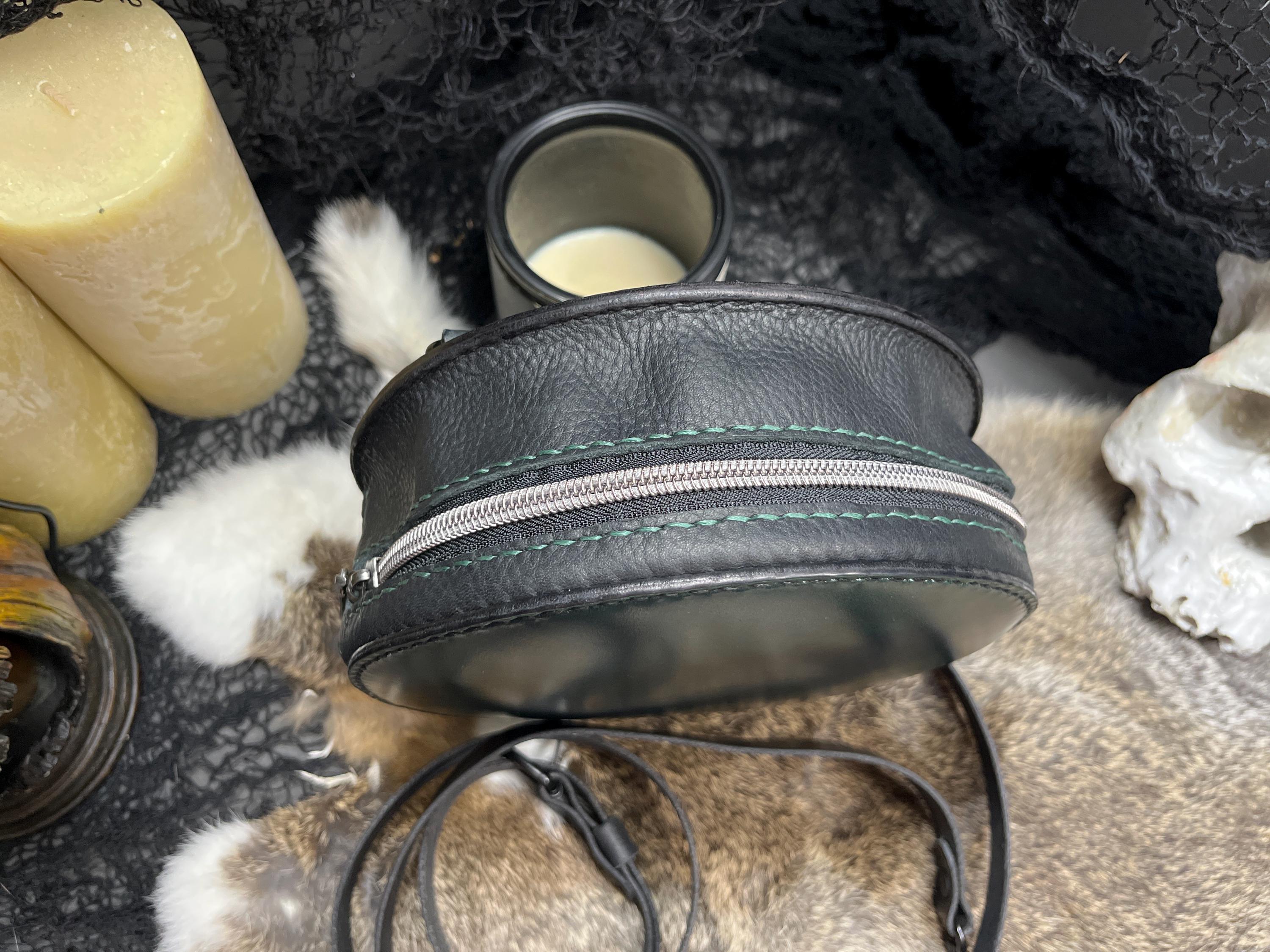 Haunted Forest Green Crossbody Bag