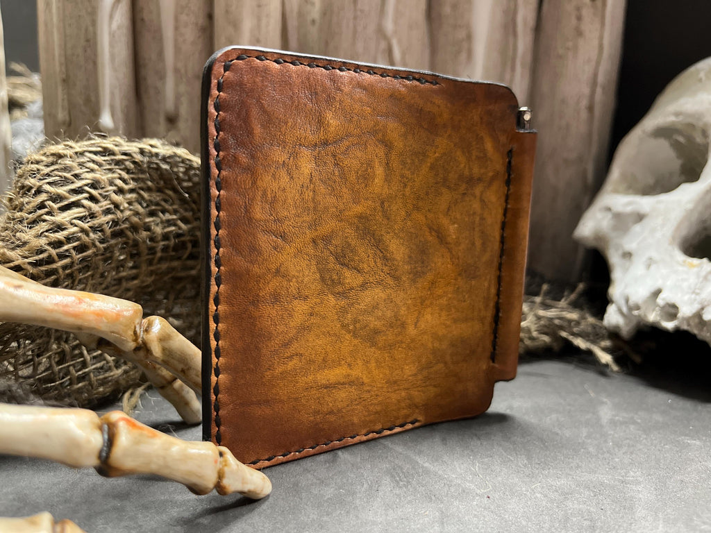 Book of the Dead Money Clip Wallet