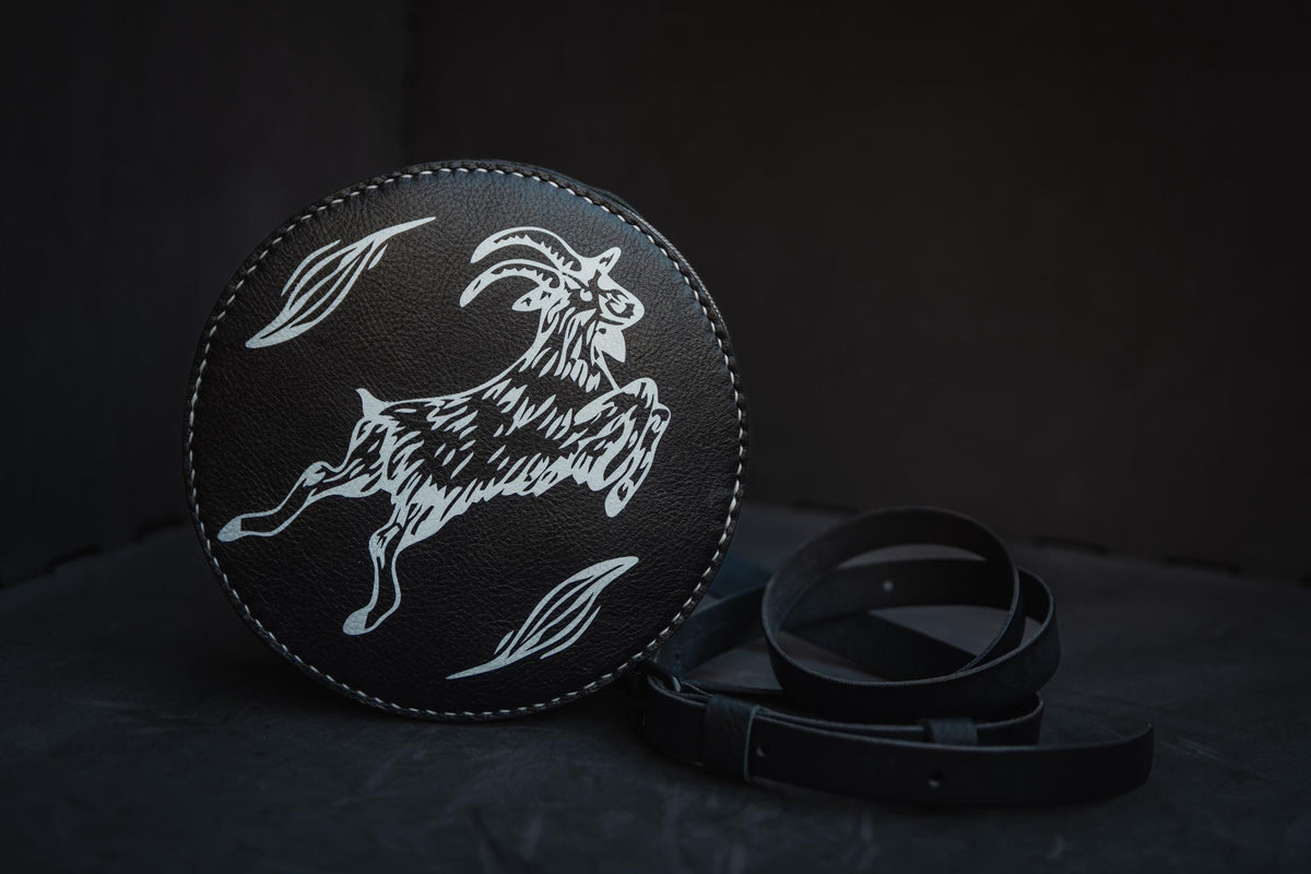 Black Phillip Crossbody Bag