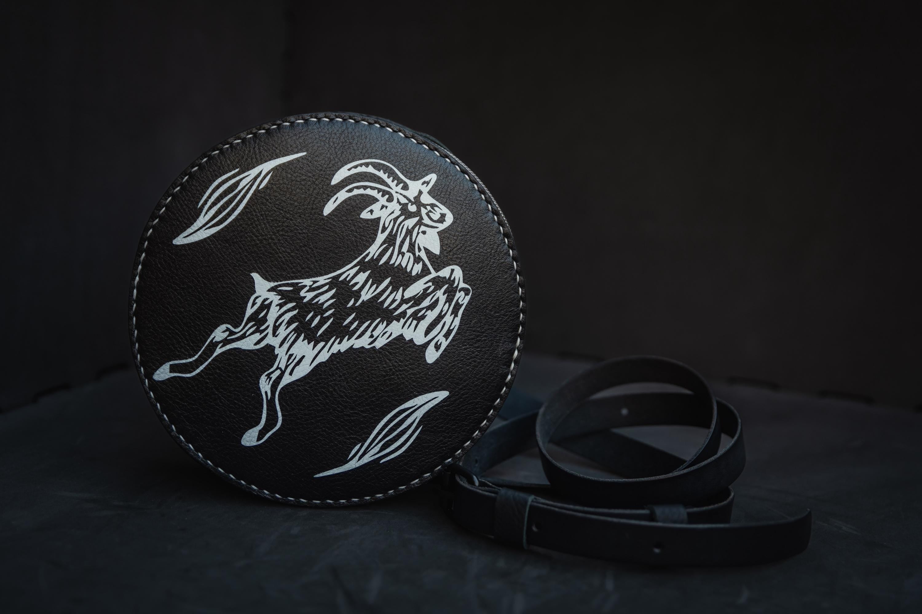Black Phillip Crossbody Bag