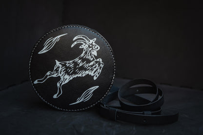 Black Phillip Crossbody Bag