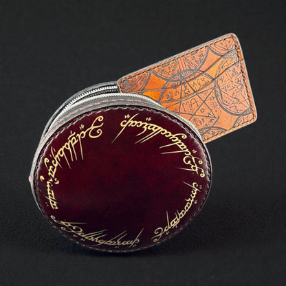 The One Ring Leather Mini Clutch