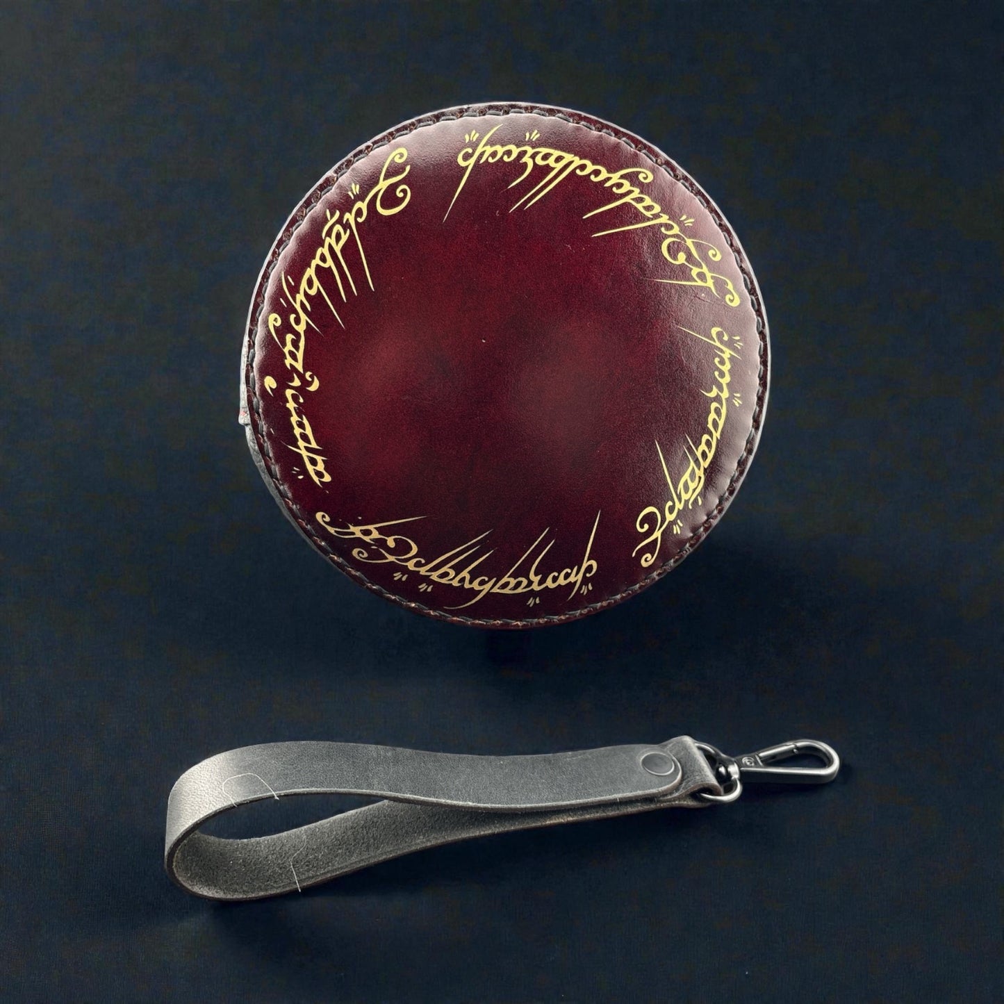 The One Ring Leather Mini Clutch